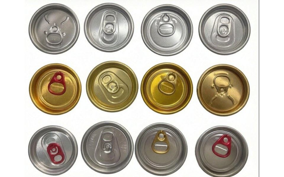 ZDA aluminium easy-open ends in twelve finishes - silver, gold and colour-tab ring-pull, stay-on-tab and full-aperture