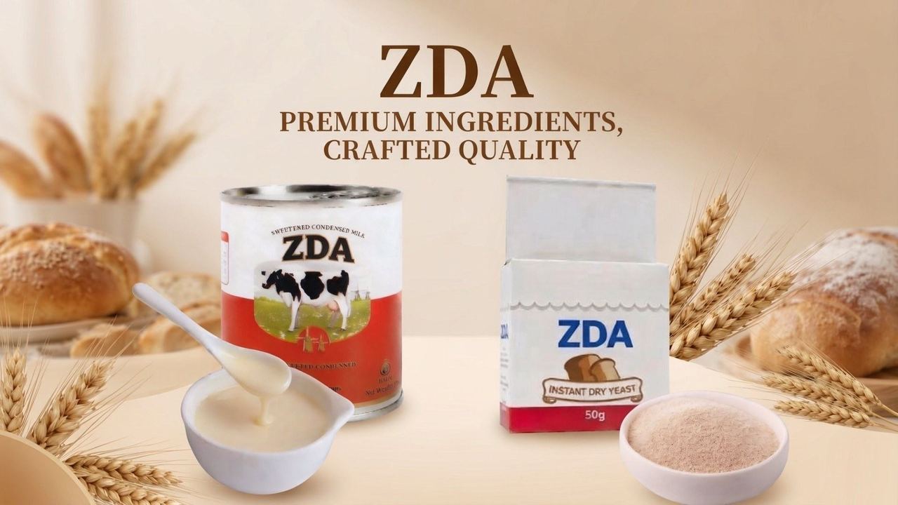 Condensed milk and instant dry yeast supplied to bakery and food service customers